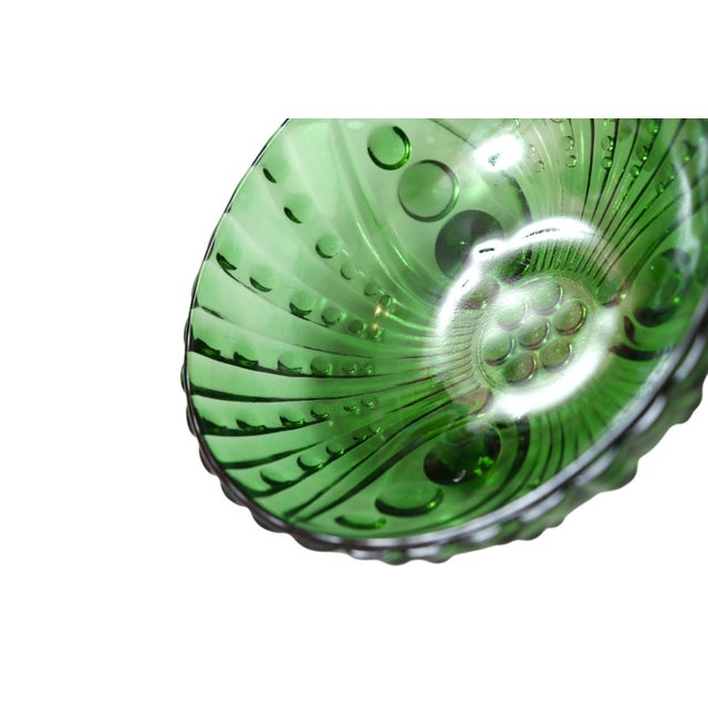 1940’s Anchor Hocking Emerald Green “Inspiration” Glass Bowls Set, 11pcs For Sale In Tampa - Image 6 of 9