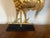 Antique 19th Century American Folk Art Gilt Swell Body Copper and Zinc Rooster Weathervane For Sale - Image 9 of 12