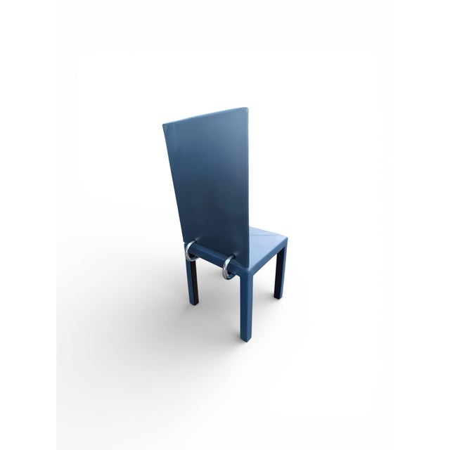 Arcadia Leather Chair from B&B Italia, 1980s For Sale - Image 4 of 9