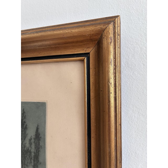 European Artist, Riverside Cottage Landscape, 1970s, Paper, Framed For Sale - Image 11 of 15