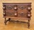 Spanish Baroque Style Carved Walnut Chest of Drawers, 1940s For Sale - Image 9 of 12