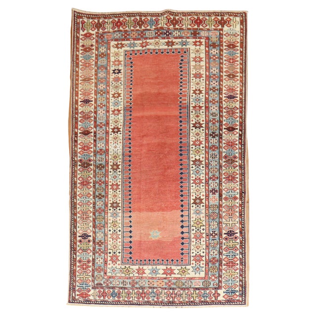 Textile 19th Century Antique Caucasian Shirvan Rug - 3' x 5'4" For Sale - Image 7 of 18
