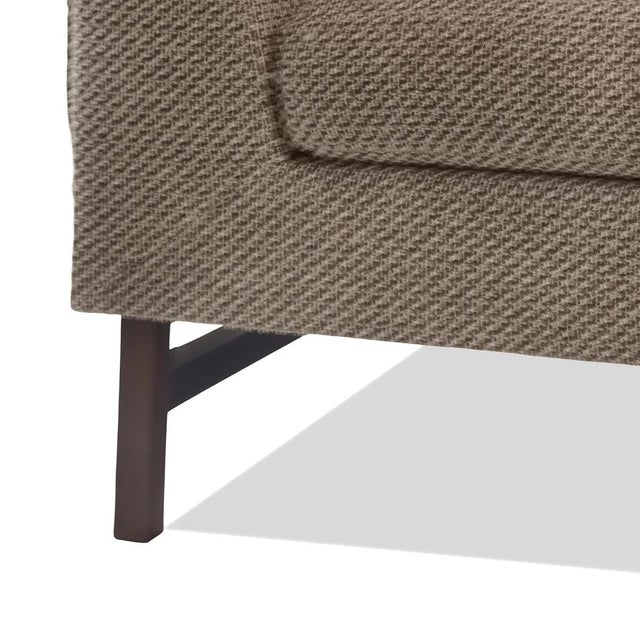 Oyster Gray Rees Roberts Modern Sofa For Sale - Image 8 of 10