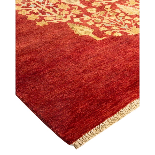 With an amalgam of sizes and aesthetic influences ranging from art deco to Rorschach and modernist, the rugs in the...
