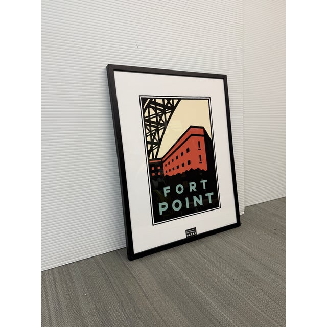 Fort Point Golden Gate National Parks Framed Print For Sale - Image 9 of 12