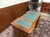 English Partner Desk with Green Leather Top For Sale - Image 16 of 18