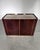 Dry Bar in Walnut Root and Brass with Mirrored Top, Italy, 1970 For Sale - Image 17 of 18