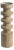 Larache Carved Mango Wood Pillar Candle Holder, Large For Sale