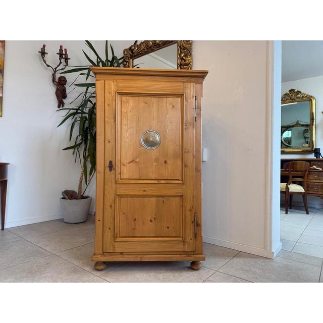 Rustic Farmhouse Bread Cabinet For Sale - Image 13 of 13