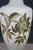 Ceramic Vintage Mid 20th Century Hand Painted Porcelain Floral Trophy Urn Table Lamps Filigree Brass - Pair For Sale - Image 7 of 17
