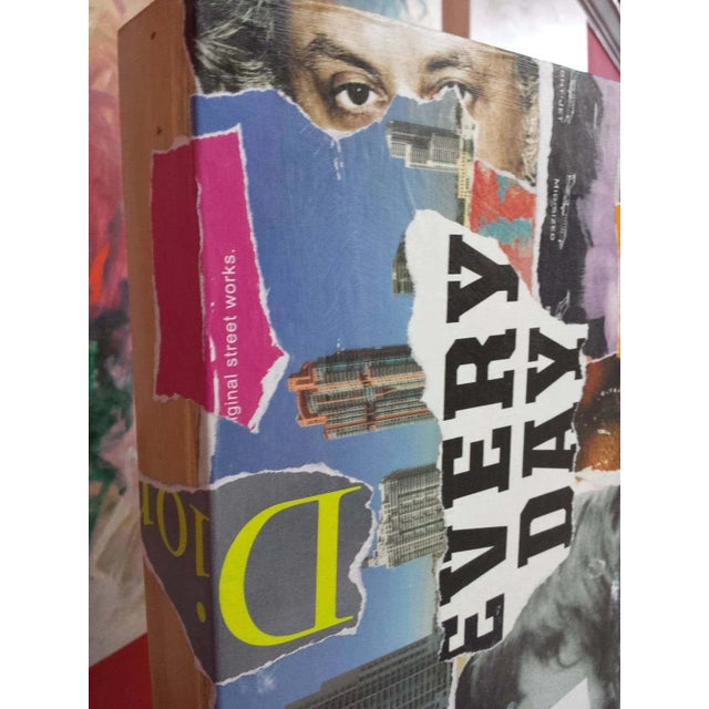 Plastic William Finlayson Jr. Framed Mixed Media Painting Titled : Every Day Now 2015 For Sale - Image 7 of 12