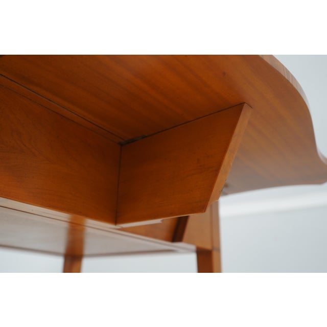 Brown Kittinger Mahogany Drop Leaf Inlaid Pembroke Table For Sale - Image 8 of 12