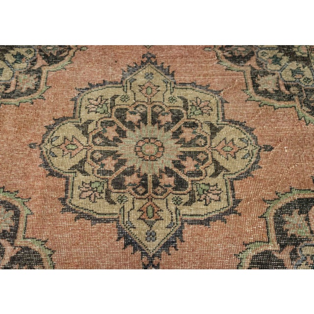 Turkish Vintage Rug 4'9" x 13'2" #21402 For Sale - Image 4 of 8