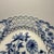 White Vintage Pierced Plate with Blue Onion Pattern from Meissen, 1930s For Sale - Image 8 of 14