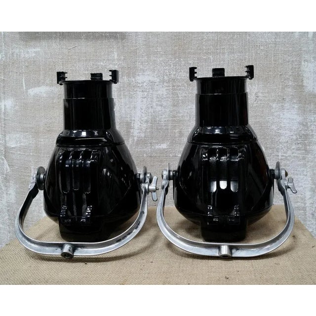 Vintage Red Spot Light from Strand Electric For Sale - Image 12 of 14