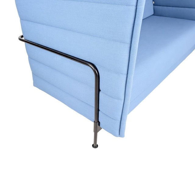 Metal Two-Seater Alcove Highback Sofa from Vitra For Sale - Image 7 of 11