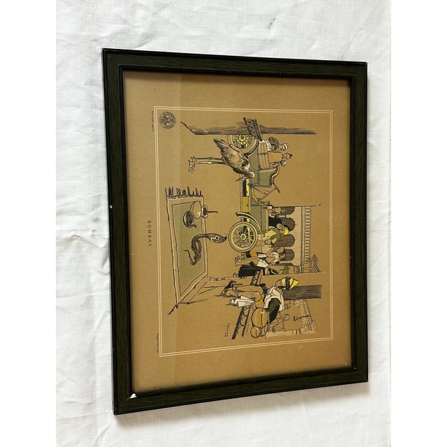 Paper René Vincent, Berliet Illustration, Bombay, 1907, Print on Paper For Sale - Image 7 of 9