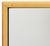 Mid-Century Modern Mid-Century Modern Yellow Painted Wood Mirror For Sale - Image 3 of 4