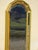 Golden Mirror with Beaded Frame and Fleur-De-Lys, 1980s For Sale - Image 3 of 14