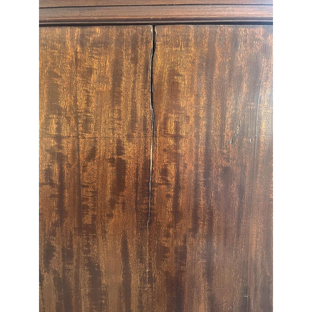 18th Century Mahogany George II Chest on Chest For Sale - Image 10 of 12