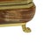 Vintage Italian Jewelry Box in Alabaster with Gold Lions Paws, 1960s For Sale - Image 10 of 13