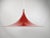 Red Red Semi Hanging Lamp by Bonderup and Thorup for Fog & Mørup, 1967 For Sale - Image 8 of 9