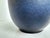 Vintage Studio Ceramic Vase in Matte Midnight Blue by Andreas Kastl, Germany, 1950s For Sale - Image 12 of 13