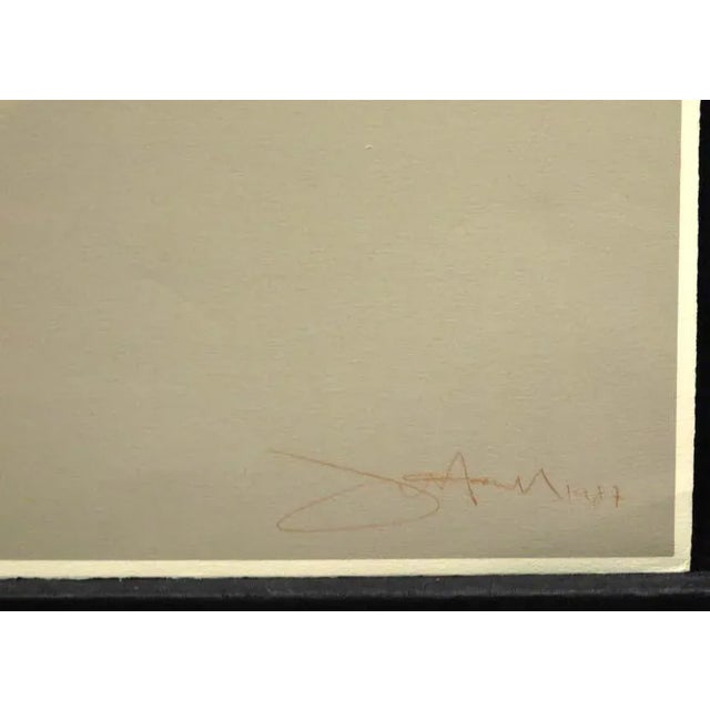 1990s Frank Howell "Marita" Lithograph on Paper Hand Signed For Sale - Image 5 of 6