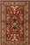 Southwestern Super Kazak Red/Gold Wool Rug - 3'11'' X 6'2'' For Sale - Image 10 of 10