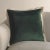 Jordy Cotton Pillow - Olive / Natural - 18" x 18" For Sale - Image 4 of 4