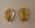 Made in Sweden. A captivating set of Swedish mid-century wall sconces with elegantly curved brass edges. These exquisite...
