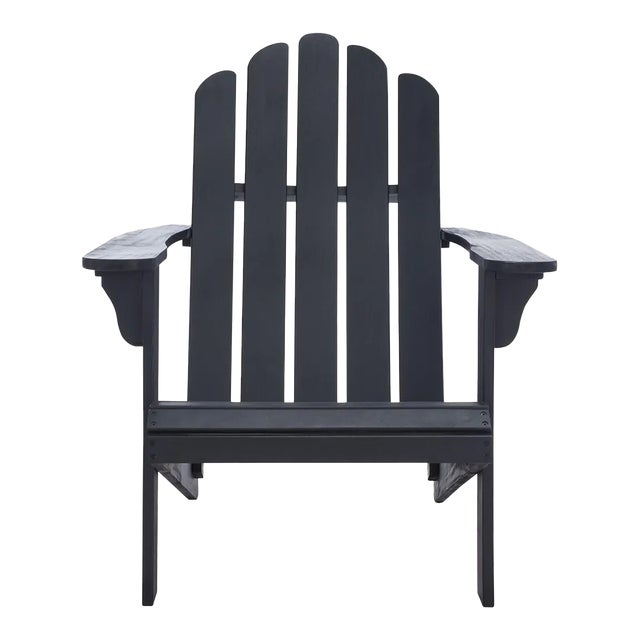 Topher Adirondack Chair - Black For Sale