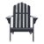 Topher Adirondack Chair - Black For Sale