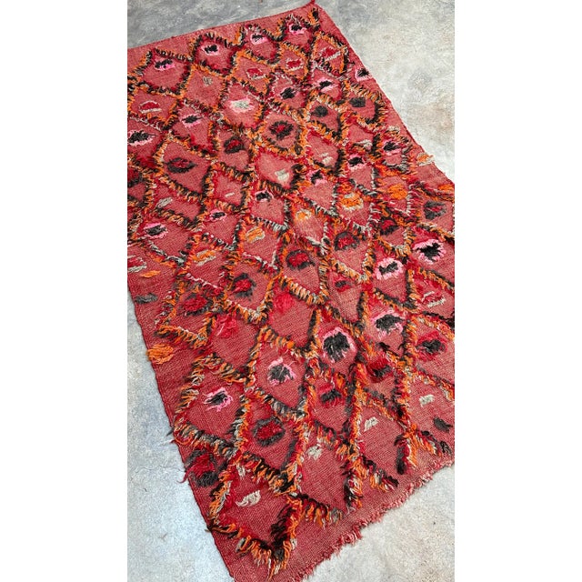 Textile 1980s Moroccan Kilim Talsint Rug - 6.6 X 3.97 Ft For Sale - Image 7 of 10