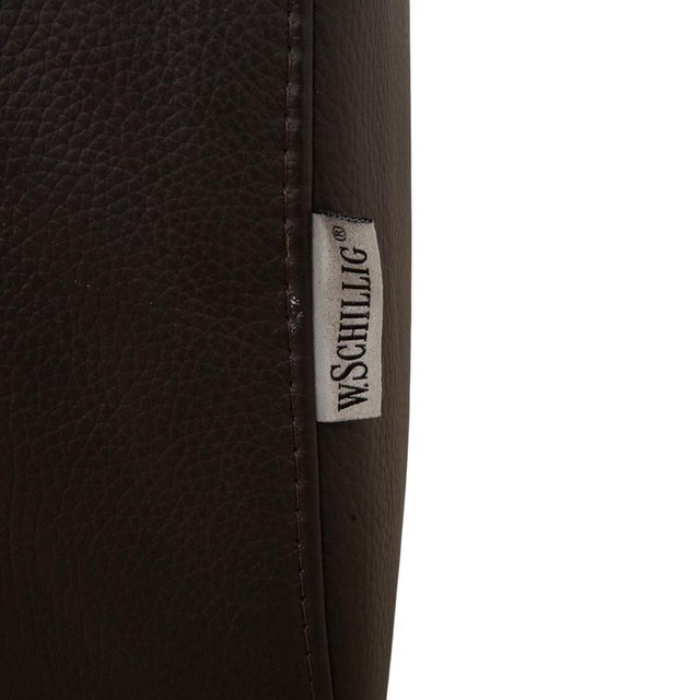 Brown Espresso Leather Loop Corner Sofa with Manual Function from Willi Schillig For Sale - Image 15 of 18