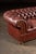 Late 20th Century Late 20th Century Tufted Leather Chesterfield Sofa in Burgundy For Sale - Image 5 of 15