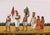 Indian Company School, a Vaishnava Procession, 1800s, Gouache on Paper For Sale - Image 9 of 9