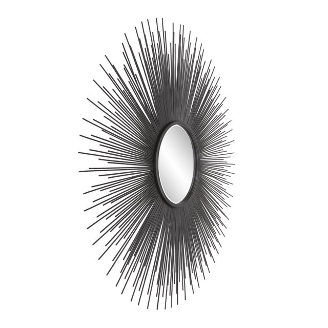 The Helios mirror takes a modern twist to a classic starburst design. The hand crafted frame, with all of it's detailing,...