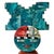 Rain Cloud Kachina Sculpture by Pedro Jimenez Iii, Blue Elk, Stone Inlay, 18" For Sale - Image 4 of 15