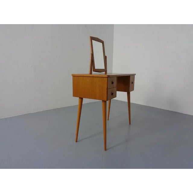 Danish Teak Dressing Table with Mirror, 1960s For Sale - Image 11 of 18