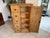 Brown Rustic Farmhouse Bread Cupboard For Sale - Image 8 of 10
