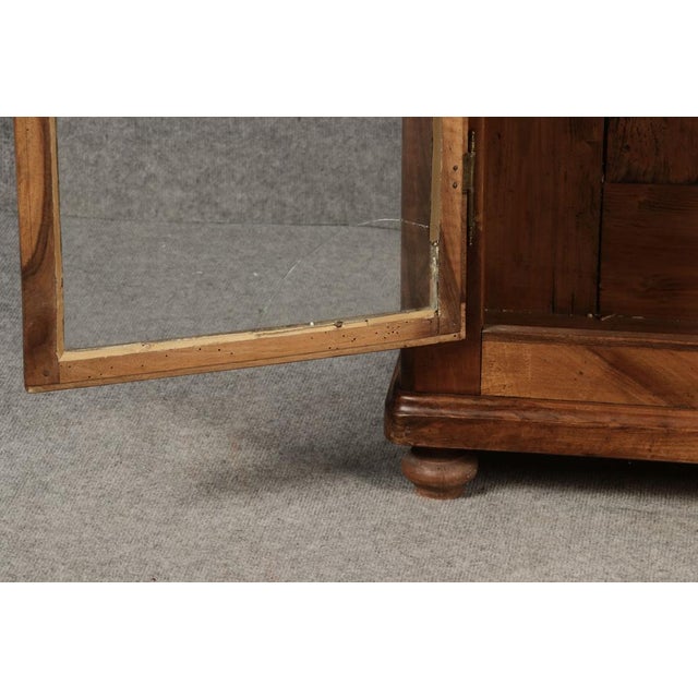 Small Antique Biedermeier Showcase, 19th Century For Sale - Image 11 of 18