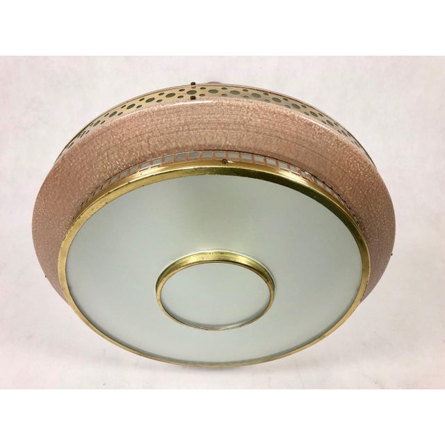 Space Age Ufo Pendant Lamp by Ludib Bratislava, 1950s For Sale - Image 14 of 15