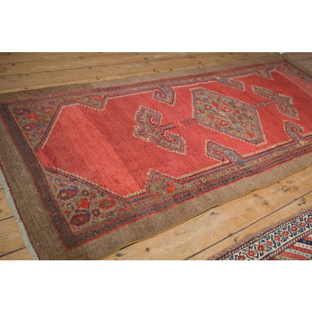 1920s Antique Persian Serab Camel Hair Multicolor Rug Runner For Sale In New York - Image 6 of 9