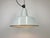 Large Industrial Grey Enamel Factory Pendant Lamp from Zaos, 1960s For Sale - Image 16 of 18