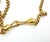 1990s Chanel Vintage Gold Plated CC Filigree Pendant Spear Dangle Long Necklace For Sale - Image 5 of 5
