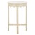 Wood Seraphina Round Accent Table in Sand For Sale - Image 7 of 8