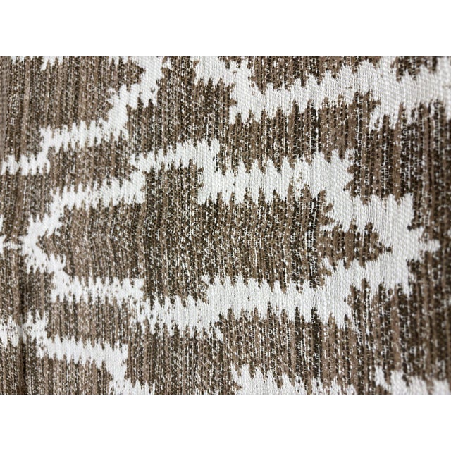 Rh Restoration Hardware Nazaré Block Print Pillow Cover 13" × 21" Lumbar For Sale In Columbus - Image 6 of 14