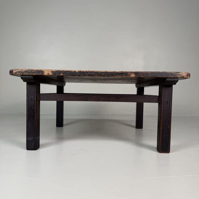 Low Japanese Minimalist Display Table, 1910s For Sale - Image 13 of 13