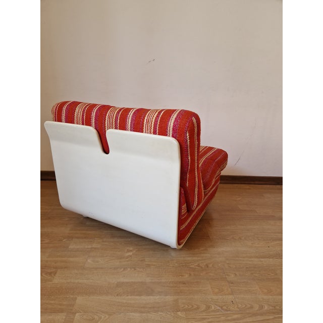 Mario Bellini Vintage Amanta Style Lounge Chairs by Franco Colli Turin, 1970s, Set of 2 For Sale - Image 4 of 18
